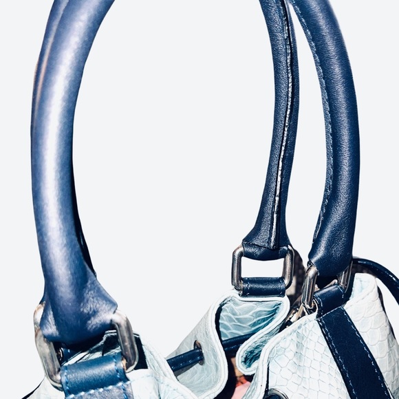 Vintage Carla Sade Leather Shoulder Handbag - Picture 10 of 10